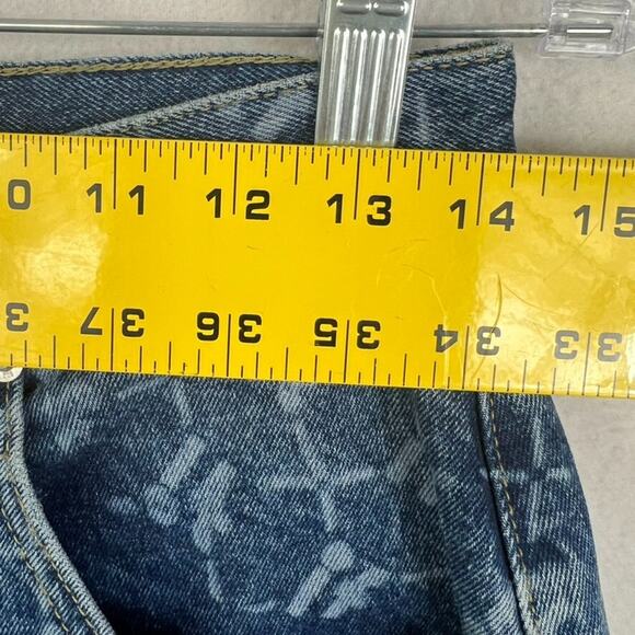 BDG Iets Frans Women's Jeans Size W 28 Denim Monogram High Waist Boyfriend - Picture 10 of 12